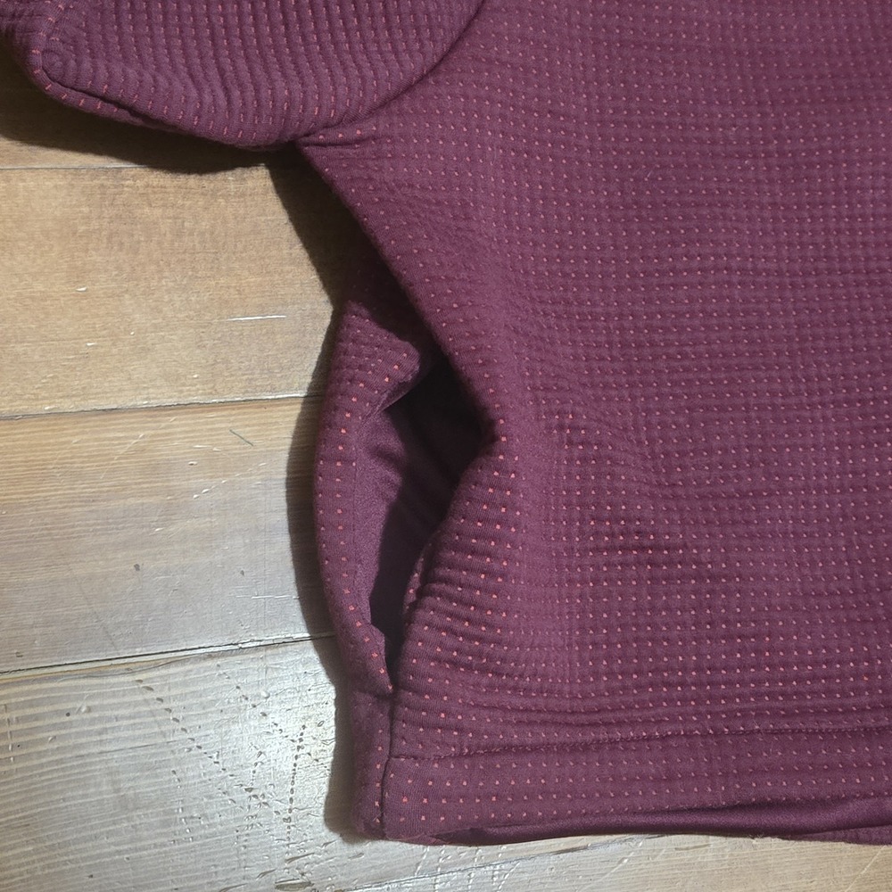 Nike Tech Fleece Full Zip Hoodie Womens Size S Burgundy Engineered Zip Jacket - Picture 7 of 12